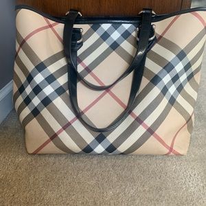Burberry Nova Check Tote